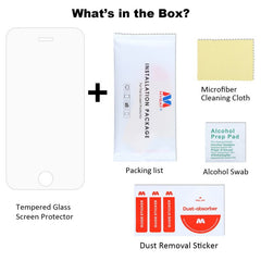 MyBat Tempered Glass Screen Protector (2.5D) for Apple iPhone 5s/5/iPhone SE / 5c - ClearMyBat Pro