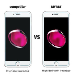 MyBat Tempered Glass Screen Protector (2.5D) for Apple iPhone 8 Plus/7 Plus / 6s Plus/6 Plus - ClearMyBat Pro