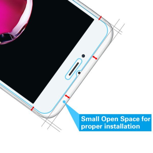 MyBat Tempered Glass Screen Protector (2.5D) for Apple iPhone 8 Plus/7 Plus / 6s Plus/6 Plus - ClearMyBat Pro