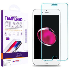 MyBat Tempered Glass Screen Protector (2.5D) for Apple iPhone 8 Plus/7 Plus / 6s Plus/6 Plus - ClearMyBat Pro