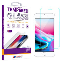 MyBat Tempered Glass Screen Protector (2.5D) for Apple iPhone 8/7/6s/6 - ClearMyBat Pro