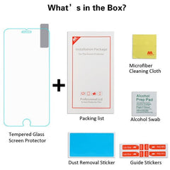 MyBat Tempered Glass Screen Protector (2.5D) for Apple iPhone 8/7/6s/6 - ClearMyBat Pro