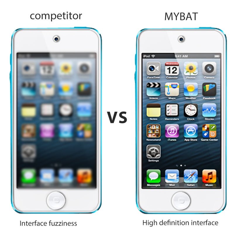 MyBat Tempered Glass Screen Protector (2.5D) for Apple The new iPod touch/iPod touch (6th generation) / iPod touch (5th generation) - ClearMyBat Pro