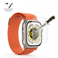 MyBat Tempered Glass Screen Protector (2.5D) for Apple Watch Ultra 49mm / Watch Ultra 2 49mm - ClearMyBat Pro