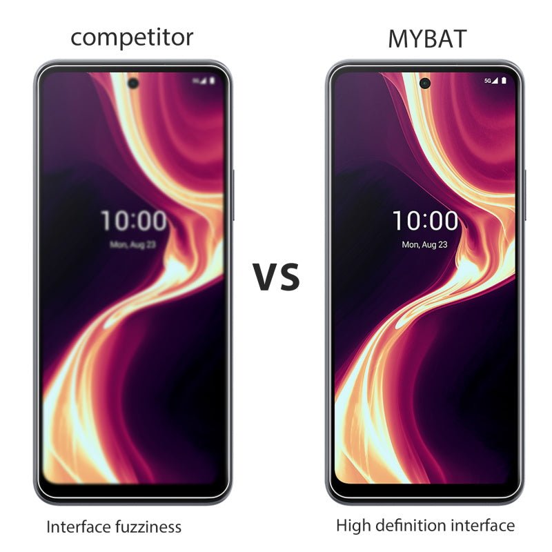 MyBat Tempered Glass Screen Protector (2.5D) for Boost Celero 5G Plus - ClearMyBat Pro