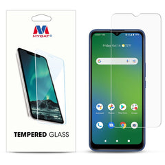MyBat Tempered Glass Screen Protector (2.5D) for Cricket Innovate E 5G - ClearMyBat Pro