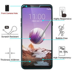 MyBat Tempered Glass Screen Protector (2.5D) for Lg Stylo 5 - ClearMyBat Pro