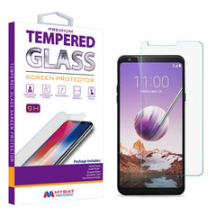 MyBat Tempered Glass Screen Protector (2.5D) for Lg Stylo 5 - ClearMyBat Pro