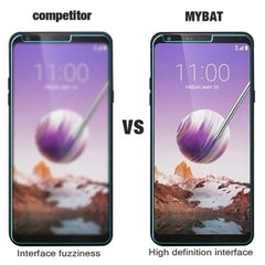 MyBat Tempered Glass Screen Protector (2.5D) for Lg Stylo 5 - ClearMyBat Pro