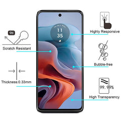 MyBat Tempered Glass Screen Protector (2.5D) for Motorola Moto G 5G (2024) - ClearMoto G 5G 2024