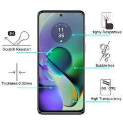 MyBat Tempered Glass Screen Protector (2.5D) for Motorola Moto G Play 4G (2024) - ClearMoto G Play 4G 2024
