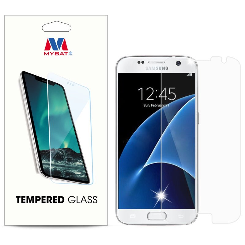 MyBat Tempered Glass Screen Protector (2.5D) for Samsung G930 (Galaxy S7) / G920 (Galaxy S6) - ClearMyBat Pro