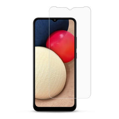 MyBat Tempered Glass Screen Protector (2.5D) for Samsung Galaxy A02s/Galaxy A037U / Galaxy A03s - ClearMyBat Pro