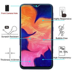 MyBat Tempered Glass Screen Protector (2.5D) for Samsung Galaxy A10E - ClearMyBat Pro