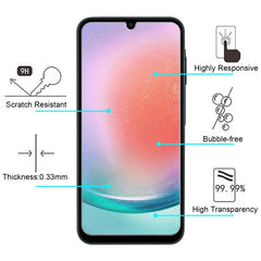 MyBat Tempered Glass Screen Protector (2.5D) for Samsung Galaxy A15 5G - ClearGalaxy A15 5G