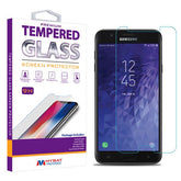 MyBat Tempered Glass Screen Protector (2.5D) for Samsung Galaxy J7 V 2nd Gen/Galaxy J7 Star / J7 Refine - ClearMyBat Pro