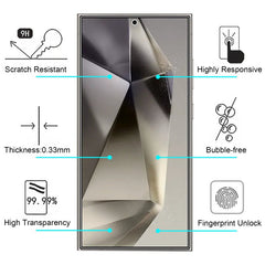 MyBat Tempered Glass Screen Protector (2.5D) for Samsung Galaxy S24 Ultra - ClearGalaxy S24 Ultra