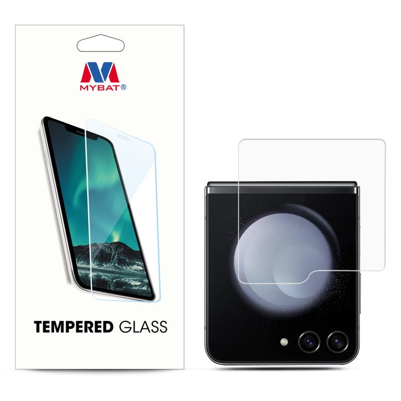 MyBat Tempered Glass Screen Protector (2.5D) for Samsung Galaxy Z Flip5 - ClearGalaxy Z Flip5