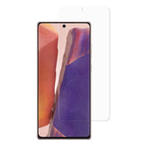 MyBat Tempered Glass Screen Protector (Fingerprint Unlock) (2.5D) for Samsung Galaxy Note 20 - ClearMyBat Pro