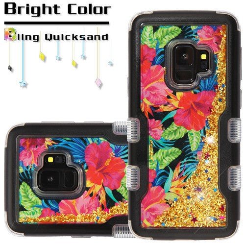 MyBat TUFF Quicksand Glitter Hybrid Protector Cover for Samsung Galaxy S9Galaxy S9