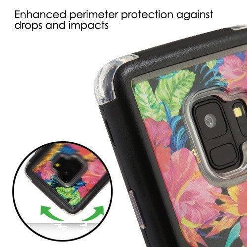 MyBat TUFF Quicksand Glitter Hybrid Protector Cover for Samsung Galaxy S9Galaxy S9