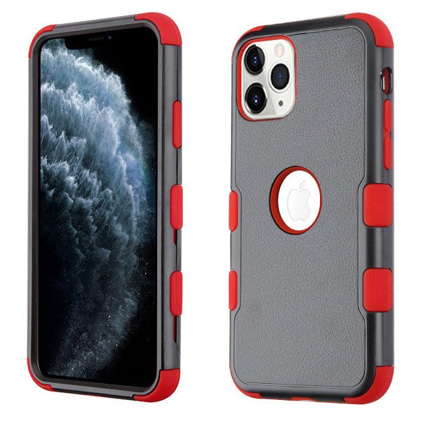 MyBat TUFF Series Case for Apple iPhone 11 Pro - Natural Black / RedMyBat Pro