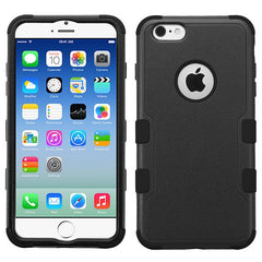 MyBat TUFF Series Case for Apple iPhone 6s/6 - Natural Black / BlackiPhone 6/6s