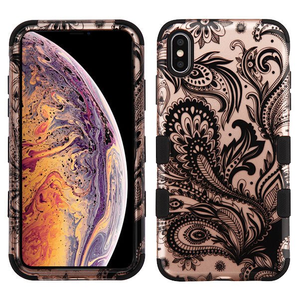 MyBat TUFF Series Case for Apple iPhone XS Max - Phoenix Flower