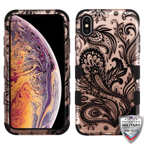 MyBat TUFF Series Case for Apple iPhone XS Max - Phoenix Flower