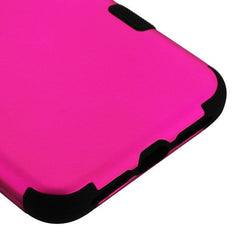 MyBat TUFF Series Case for Apple iPhone XS Max - Rubberized Teal Green / Electric Pink