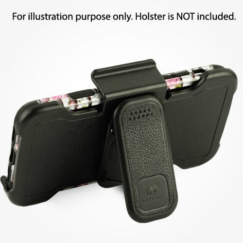 MyBat TUFF Series Case for Apple iPhone XS/X - Pink Fresh Roses (2D Silver)iPhone XS/X