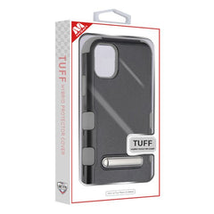MyBat TUFF Series Case (with Magnetic Metal Stand) for Apple iPhone 11 ProiPhone 11 Pro