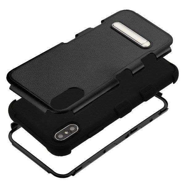 MyBat TUFF Series Case (with Magnetic Metal Stand) for Apple iPhone XS Max