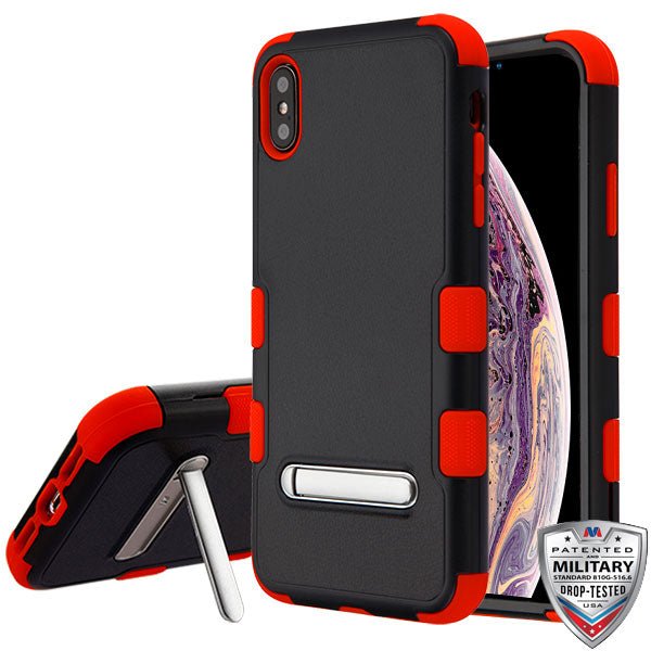 MyBat TUFF Series Case (with Magnetic Metal Stand) for Apple iPhone XS Max