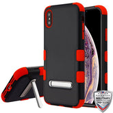 MyBat TUFF Series Case (with Magnetic Metal Stand) for Apple iPhone XS Max