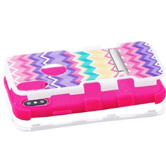 MyBat TUFF Series Case (with Magnetic Metal Stand) for Apple iPhone XS/XiPhone XS/X