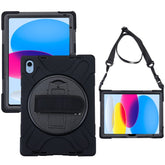 MyBat TurnTablet Xtra Grip Series - iPad 10.9 (2022) - Black / Black