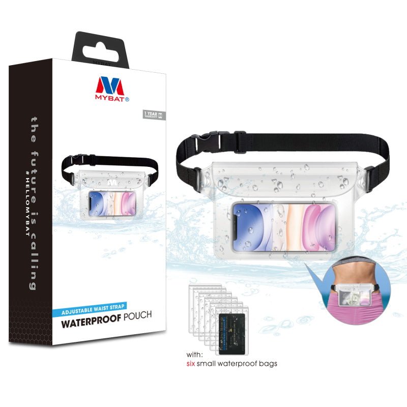 MyBat Universal Large Waterproof Pouch - Transparent ClearMyBat Pro