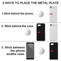 MyBat Universal Metal Plate for Magnetic Mount(4 - pack) - SilverMyBat Pro