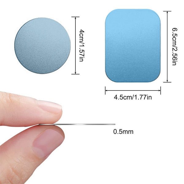 MyBat Universal Metal Plate for Magnetic Mount(4 - pack) - SilverMyBat Pro