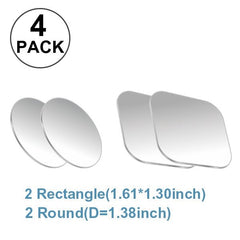 MyBat Universal Metal Plate for Magnetic Mount(4 - pack) - SilverMyBat Pro