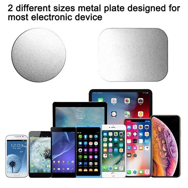 MyBat Universal Metal Plate for Magnetic Mount(4 - pack) - SilverMyBat Pro
