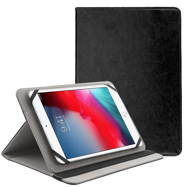 MyBat Universal Tablet MyJacket for 7 ~ 8 Inch Tablets for Apple iPad mini (A1432,A1454,A1455) Samsung P200 (Galaxy Tab A 8.0 (2019) with S Pen) Amazon Fire HD 8 (2020)/Fire HD 8 Plus (2020) - BlackMyBat Pro