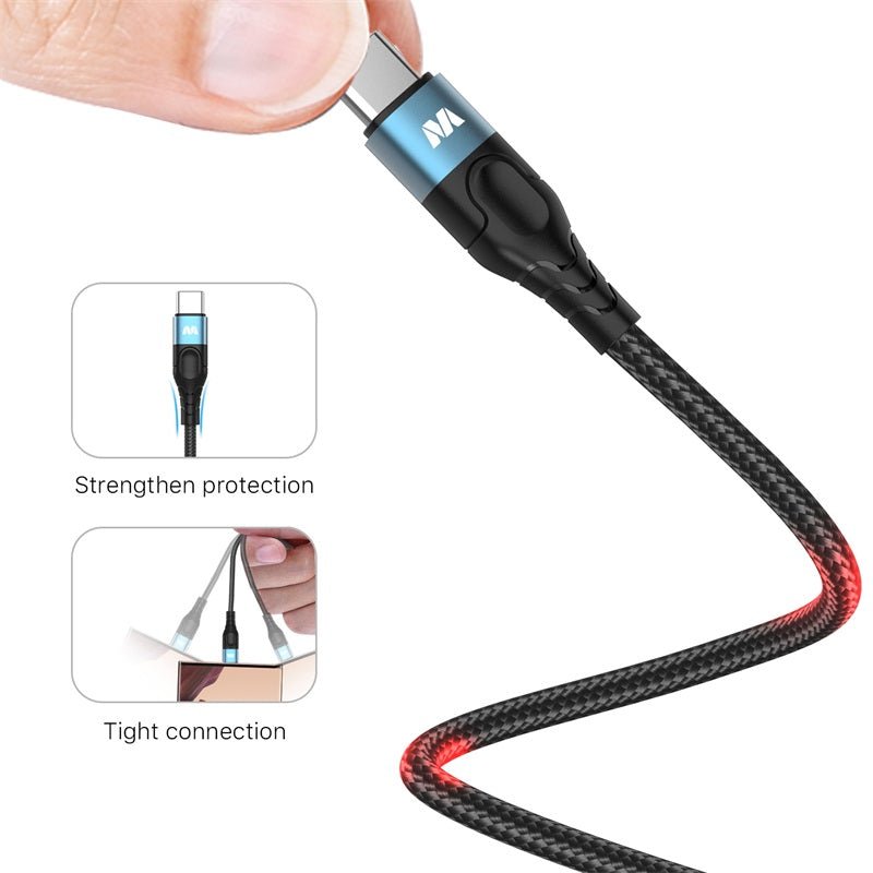 MyBat USB - C to 3.5mm Male Audio Cable (L=4 FT) - BlackMyBat Pro