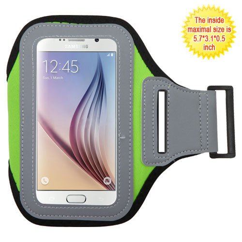 MyBat Vertical Pouch Universal Sport Armband - Light GreenMyBat Pro