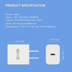 SYB 20W USB - C Wall ChargerSYB