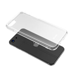 SYB Candy Skin Cover for Apple iPhone SE (2022) / SE (2020) - Glossy Transparent ClearMyBat Pro