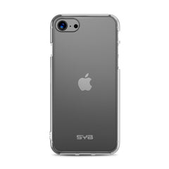 SYB Candy Skin Cover for Apple iPhone SE (2022) / SE (2020) - Glossy Transparent ClearMyBat Pro
