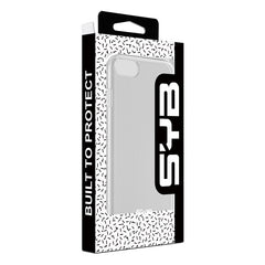 SYB Candy Skin Cover for Apple iPhone SE (2022) / SE (2020) - Glossy Transparent ClearMyBat Pro