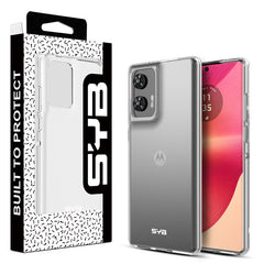 SYB Candy Skin Cover for Motorola Edge 50 Fusion - Glossy Transparent ClearMotorola Edge 50 Fusion